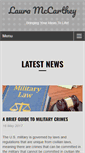 Mobile Screenshot of lauramccarthey.com
